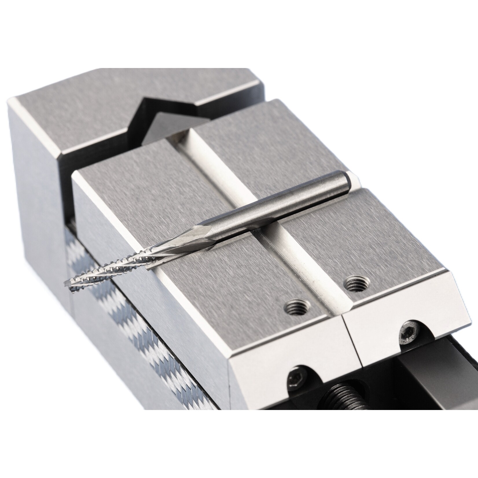 Universal precision vice for sensitive clamping