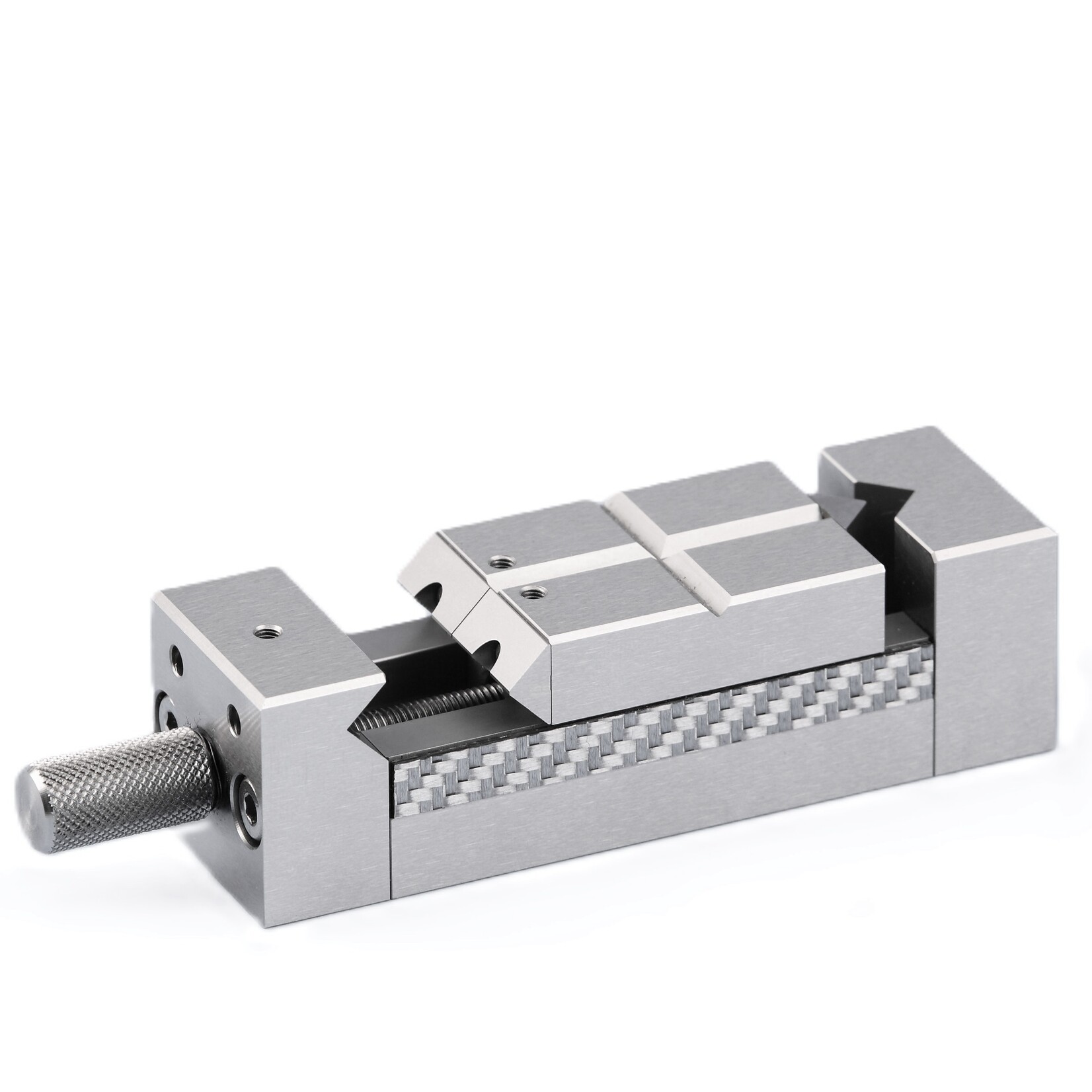 Universal precision vice for sensitive clamping