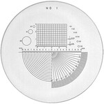 Escalas de repuesto para las lupas de medición 10x