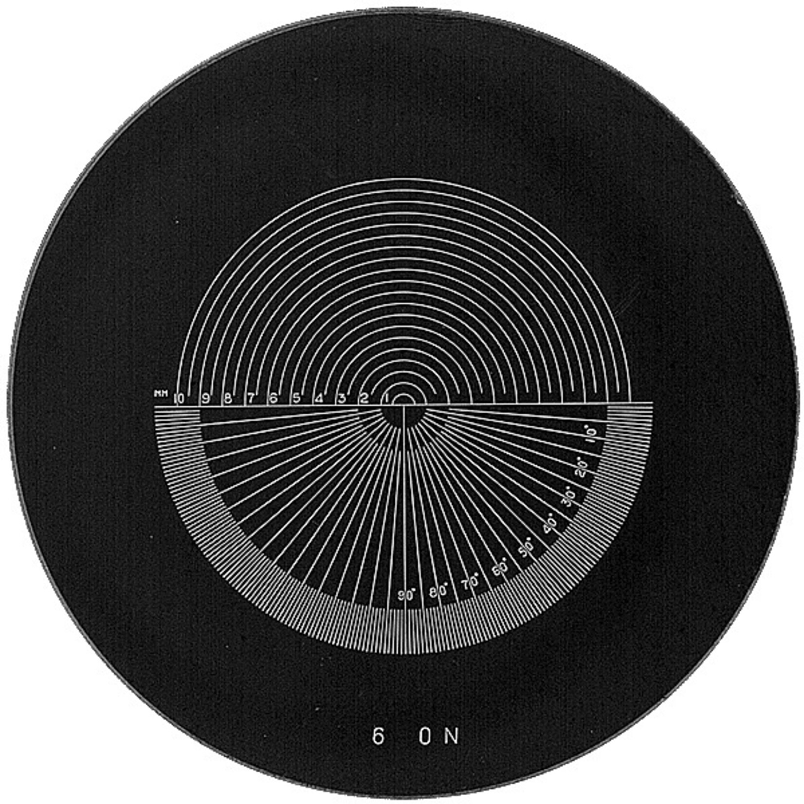 Scale per le lenti di misurazione 1983, 2028, 2004 e KIMAG-10 in bianco