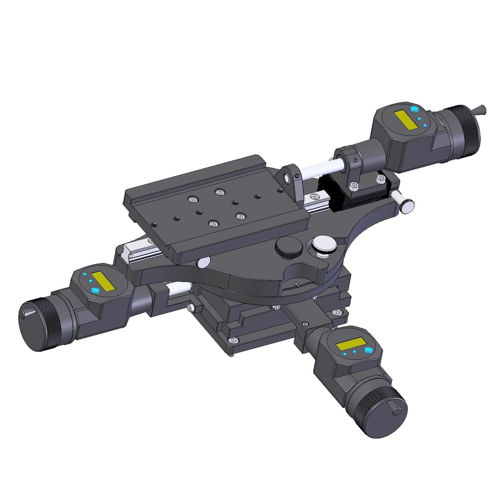 Längenmessung von 50 mm mit 0,001 mm Auflösung, perfekt für den Einsatz unter Mikroskopen