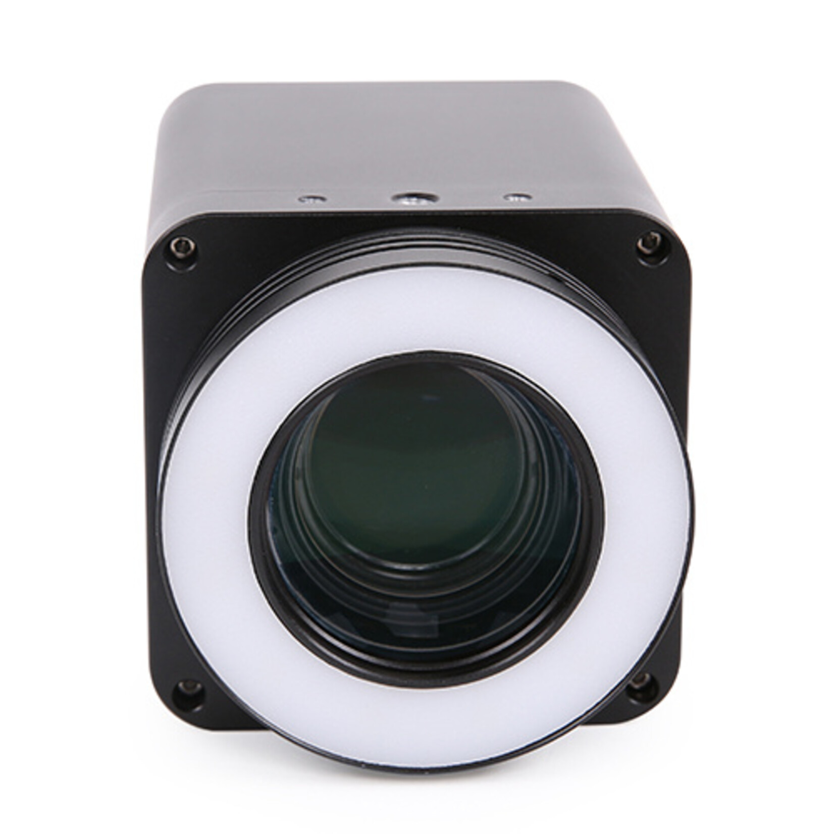 HDMI camera with integrated optics and LED lighting