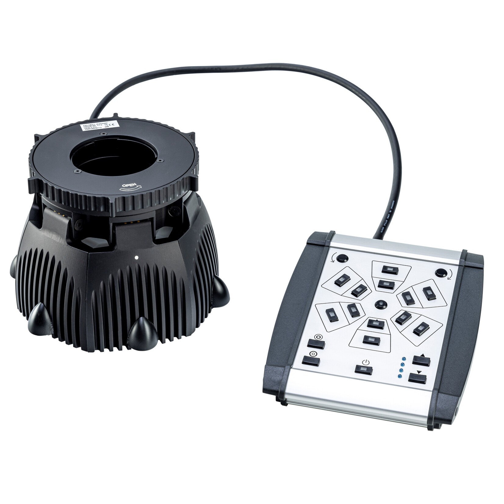 SUNFLOWER - iluminação LED com estereomicroscópio