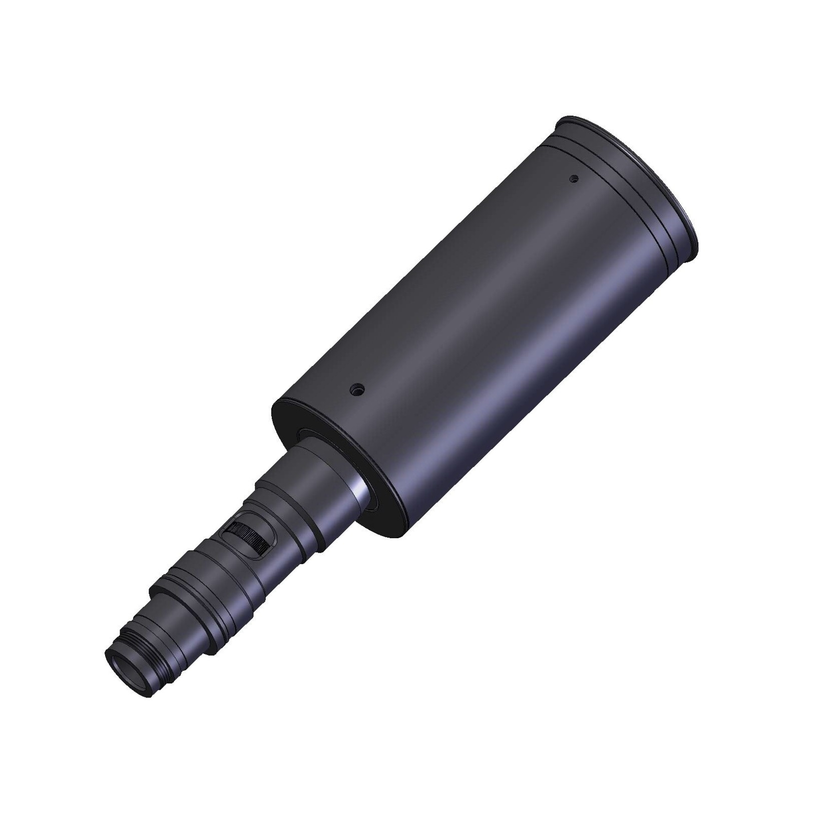 Zoom optics with LED ring light for installation in stands or grinding machines