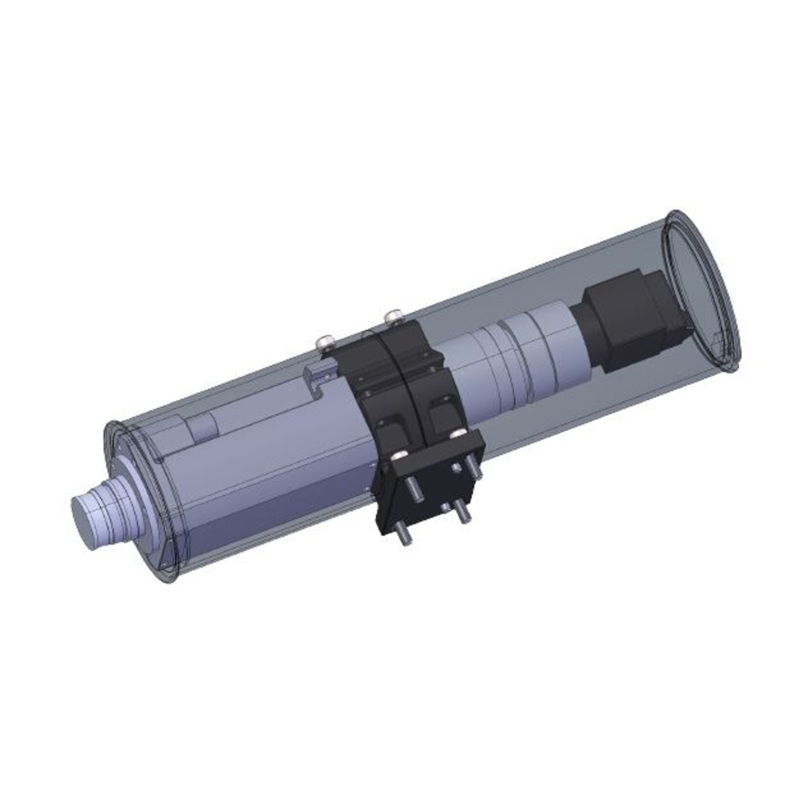 Motorized zoom system with or without protective housing and USB 3.0 camera 5.6 megapixels