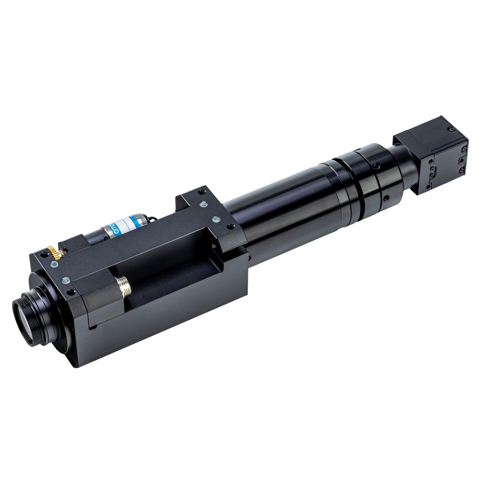 Motorized zoom system with or without protective housing and USB 3.0 camera 5.6 megapixels