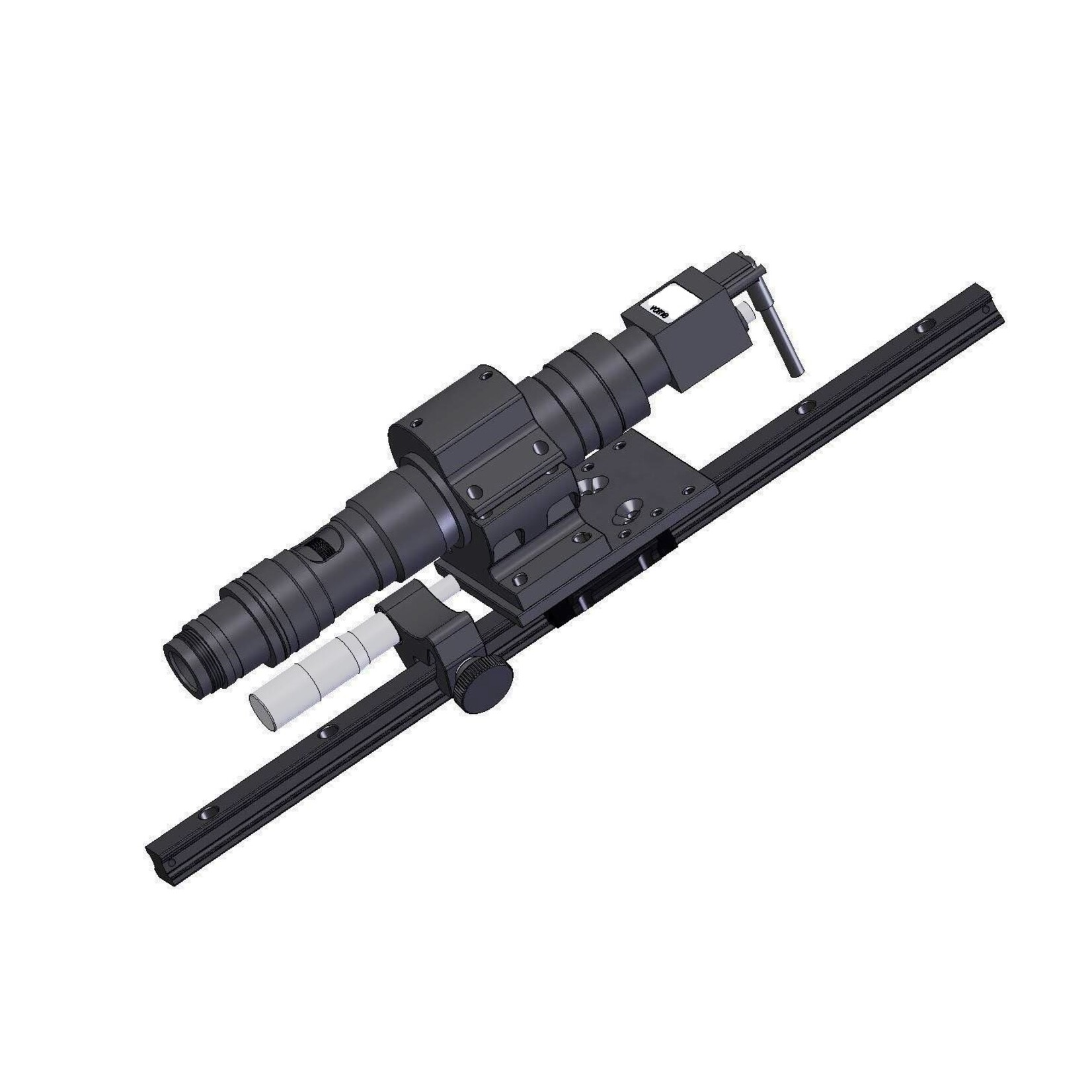 Zoom optics for installation in tripods or grinding machines
