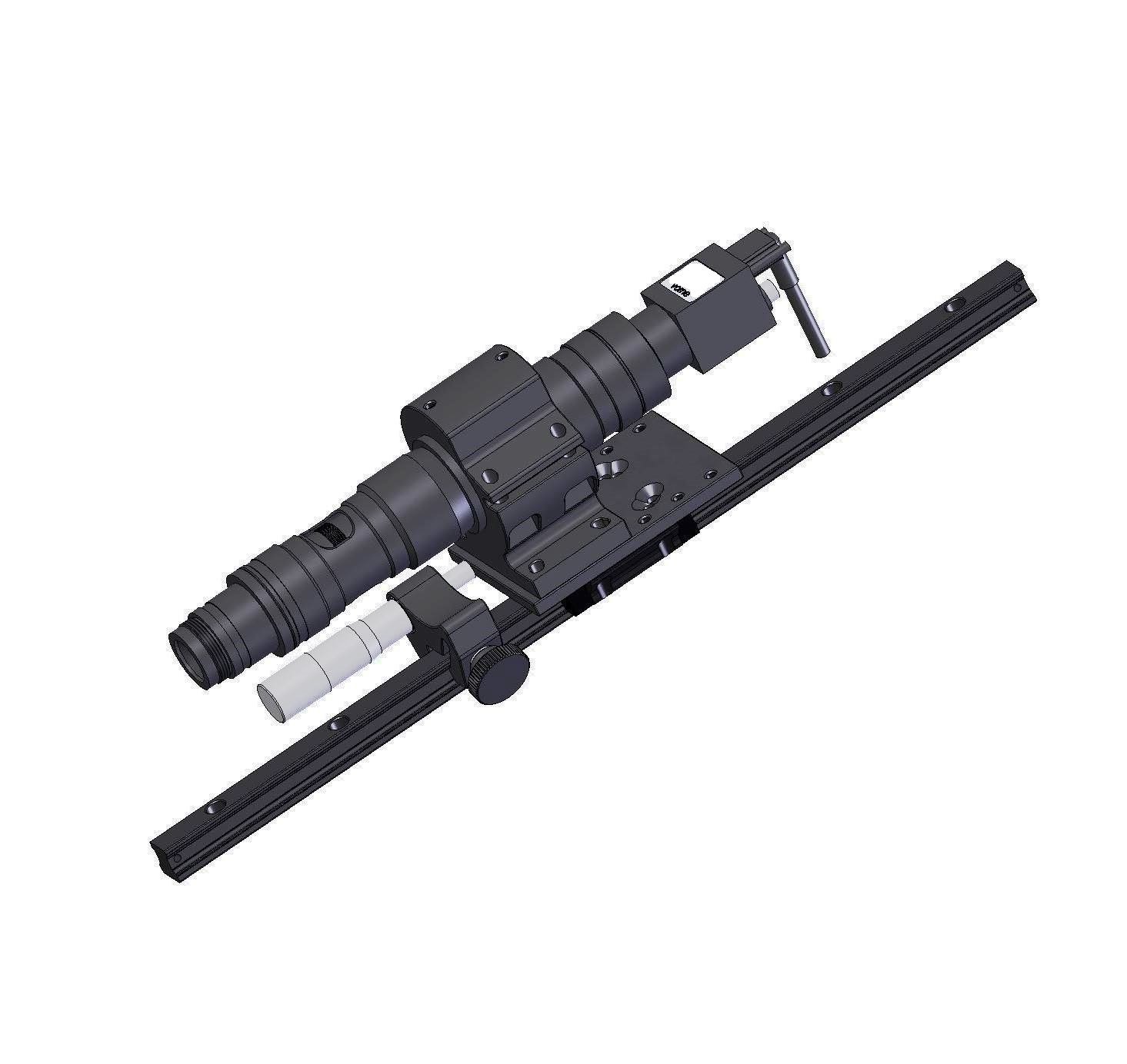 Image Opticks Plus Machine Zoom optics with LED ring light for installation in stands or grinding ...