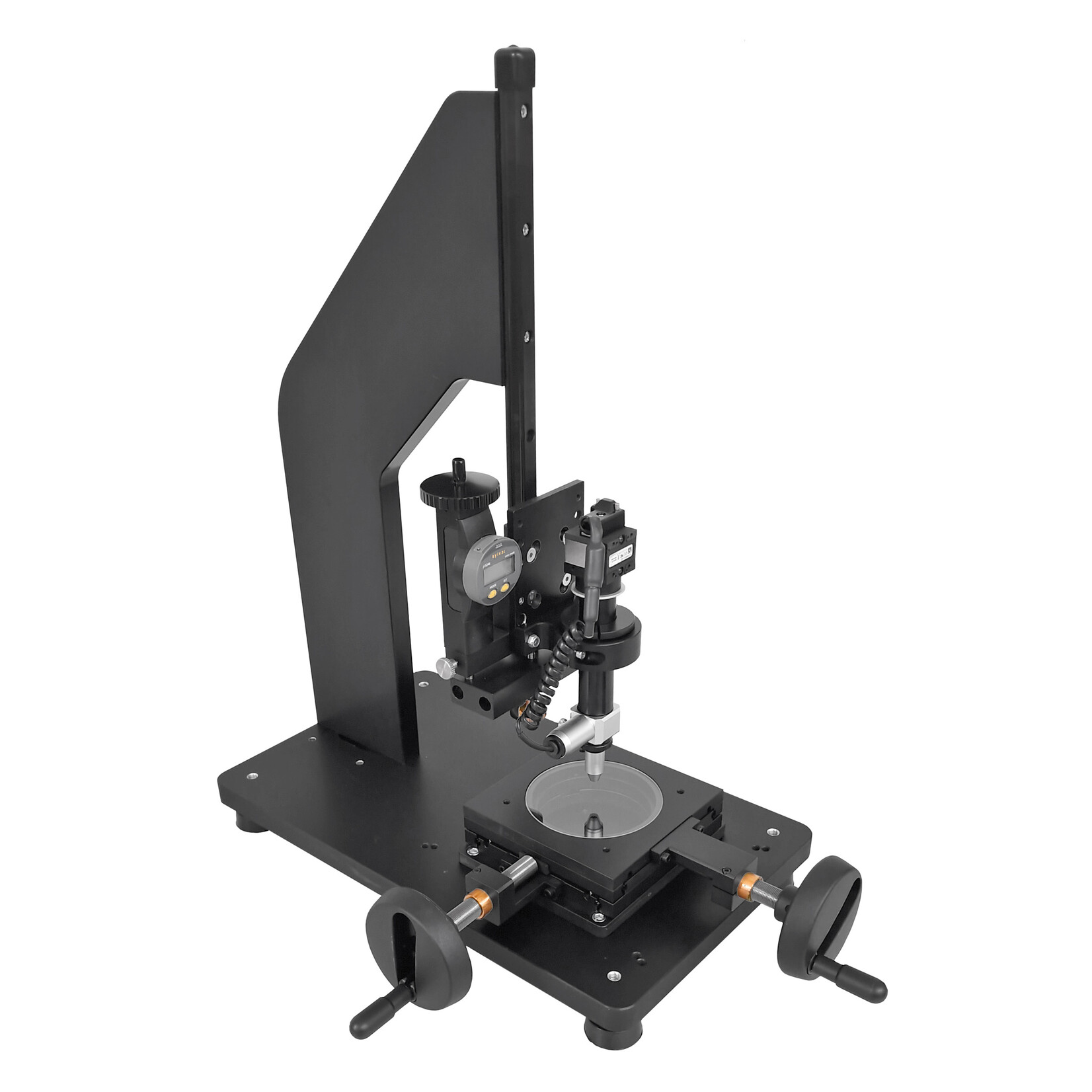 Video microscope for optical depth measurement