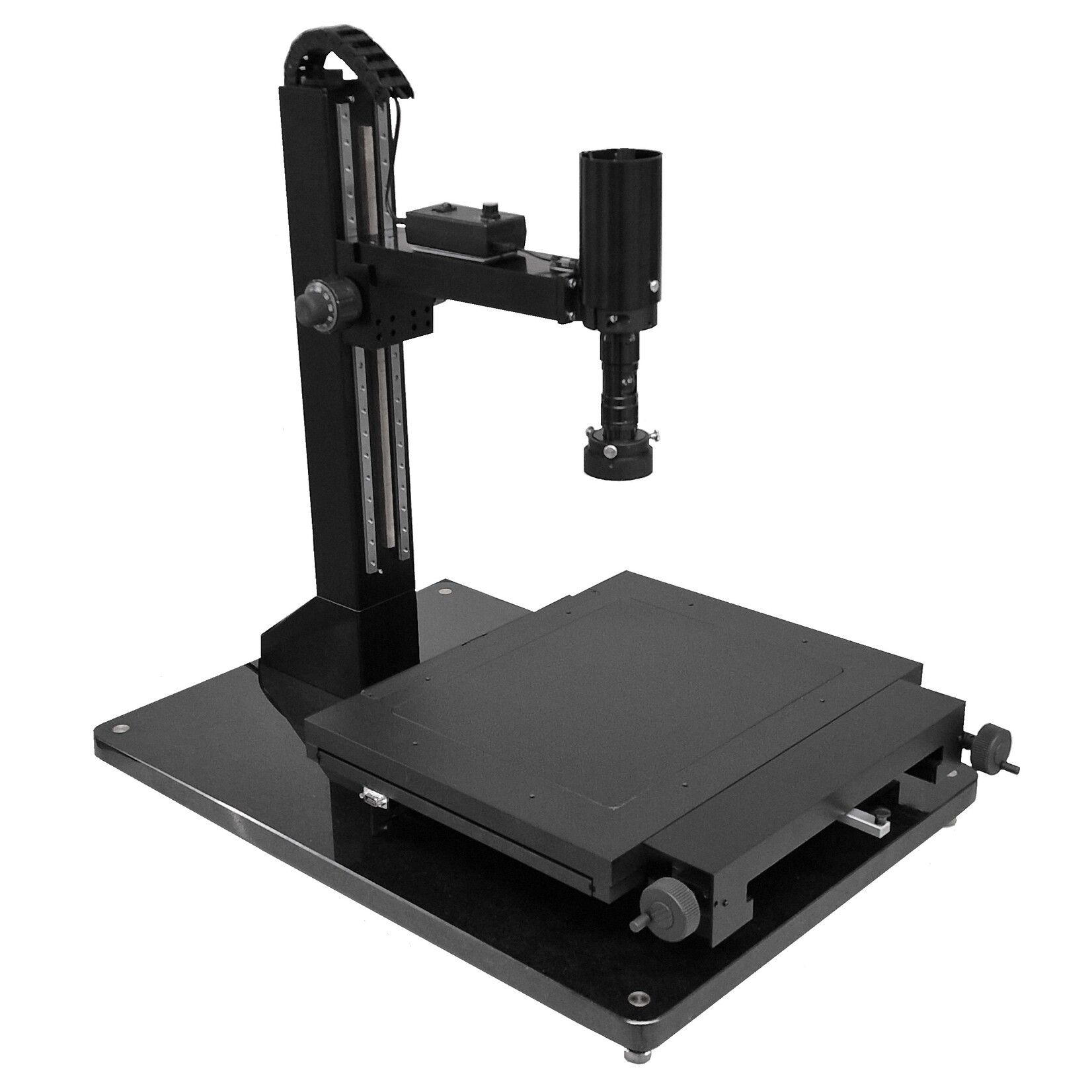 Microscópio de medição por vídeo com mesa de medição cruzada 300 x 200 mm