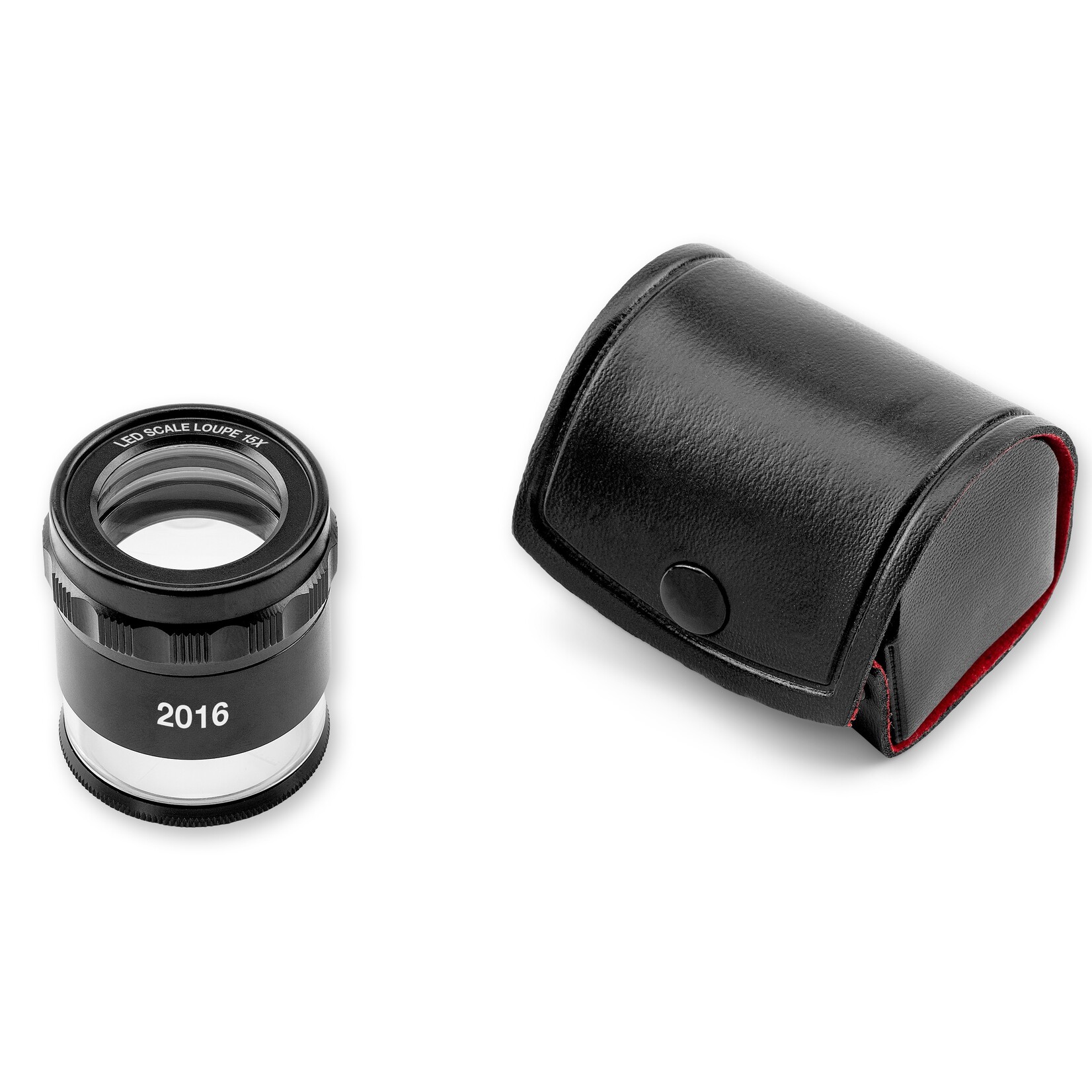 KITOTEC Loupe de mesure 2016 LED avec grossissement x15