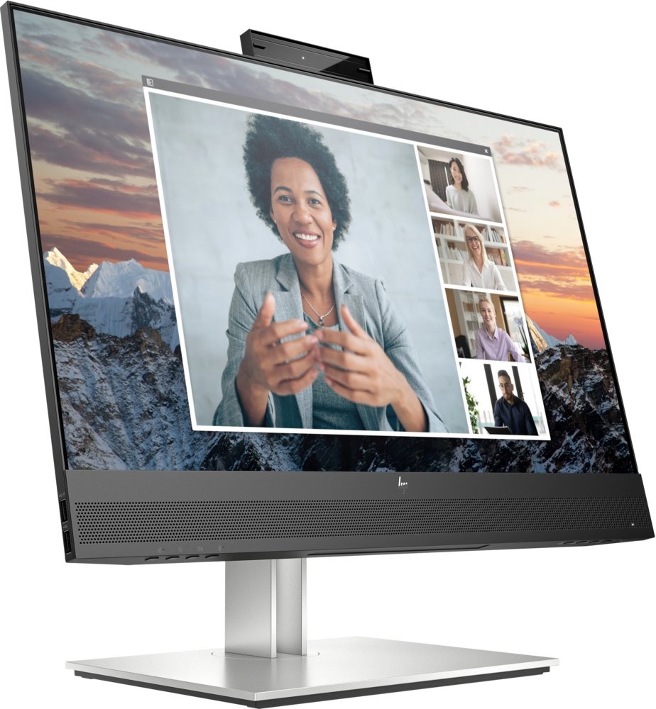 HP E24m G4 60,5 cm (23.8") 1920 x 1080 Pixels Full HD Zwart, Zilver