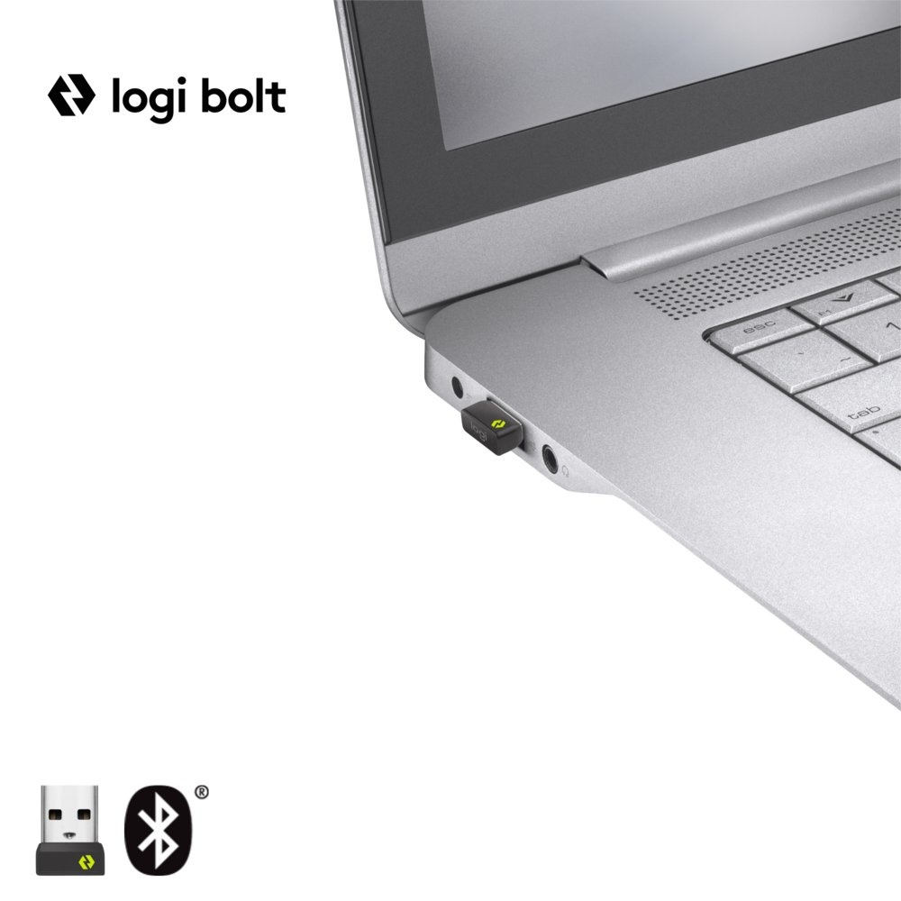 Signature M650 for Business muis Rechtshandig RF-draadloos + Bluetooth Optisch 4000 DPI