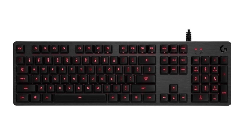 G G413 toetsenbord USB QWERTY Amerikaans Engels Zwart