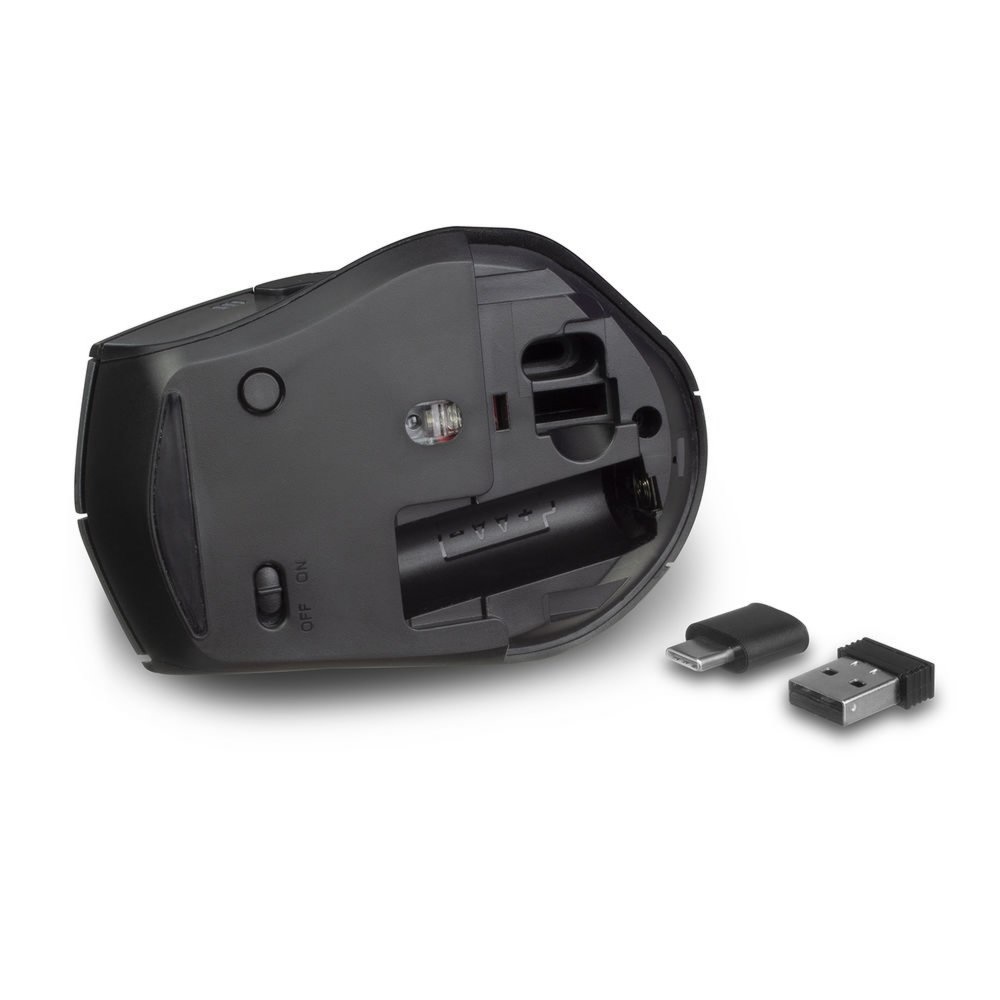 AC5150 muis Rechtshandig RF Draadloos IR LED 2400 DPI