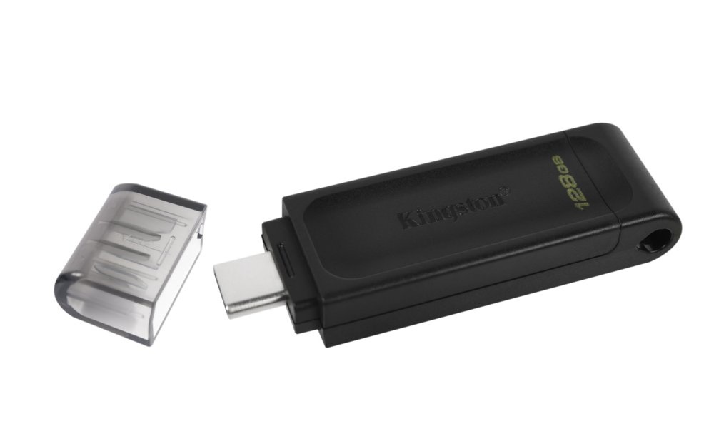Technology DataTraveler 70 USB flash drive 128 GB USB Type-C 3.2 Gen 1 (3.1 Gen 1) Zwart