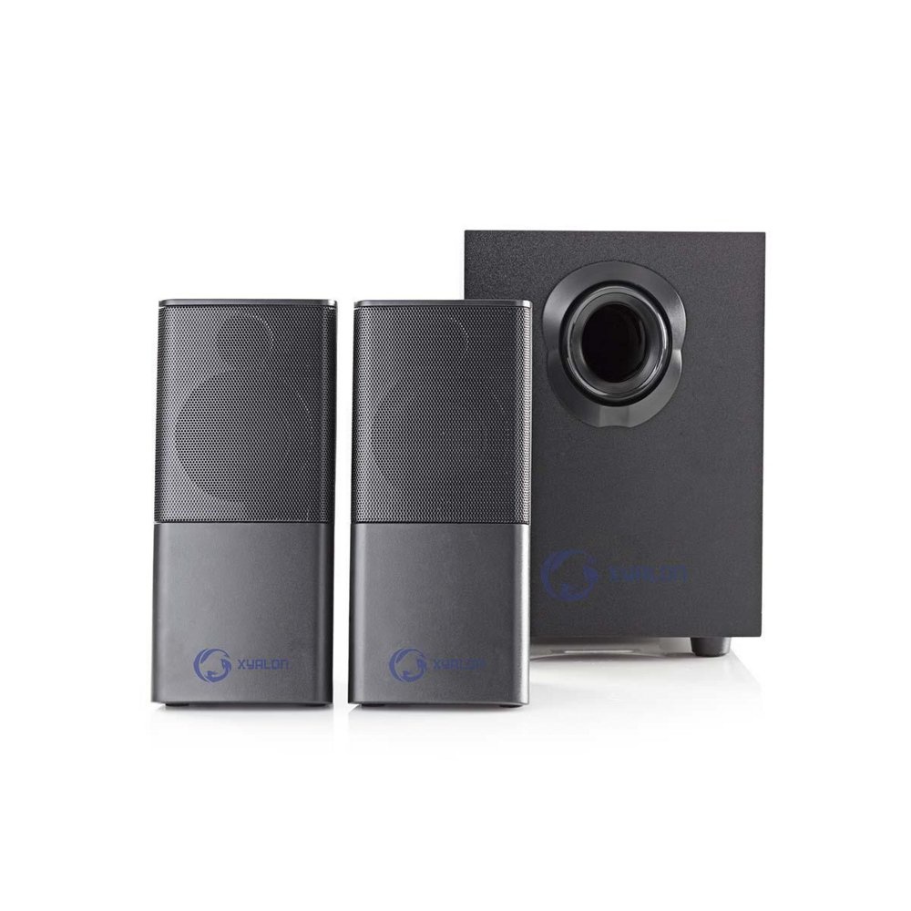 GSPR10021BK luidspreker set 11 W Zwart 2.1 kanalen