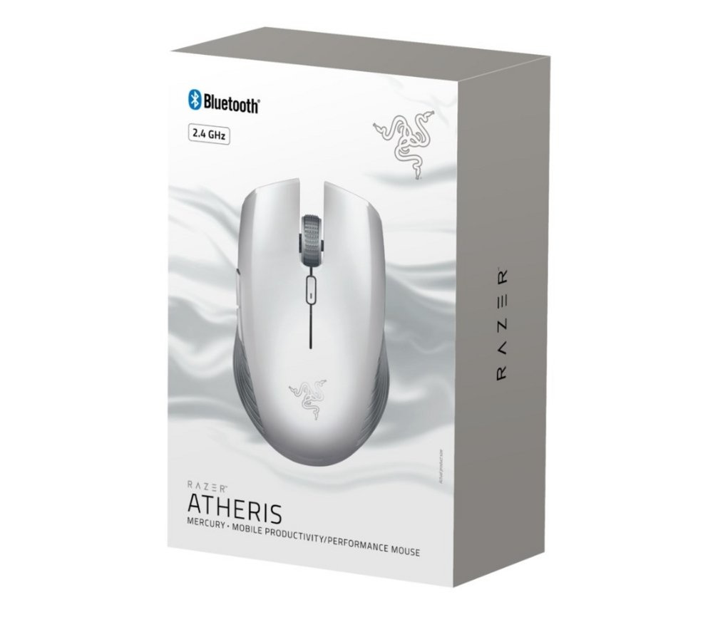 ATHERIS muis Ambidextrous RF-draadloos + Bluetooth Optisch 7200 DPI