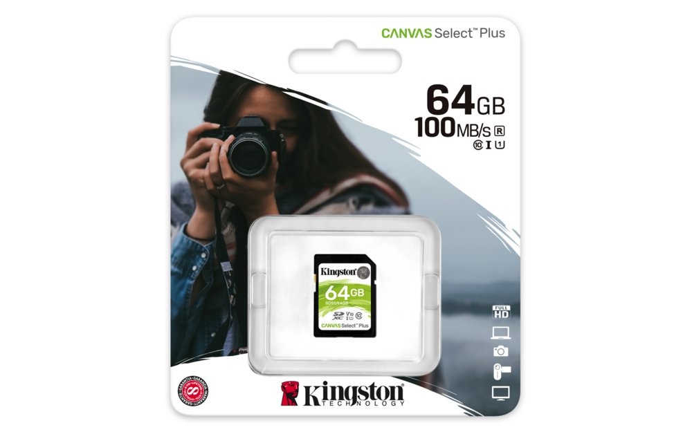 Technology Canvas Select Plus 64 GB SDXC UHS-I Klasse 10