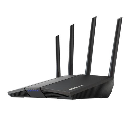 ASUS RT-AX55 draadloze router Gigabit Ethernet Dual-band (2.4 GHz / 5 GHz) 4G Zwart
