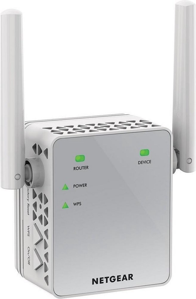 EX3700 WiFi Range Extender AC750, Dual-Band - 1 Fast Ethernet poort