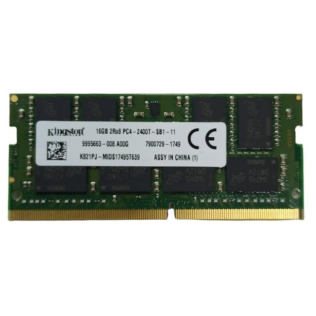 Kingston 16GB 2Rx8 PC4-2400T-SB1-11