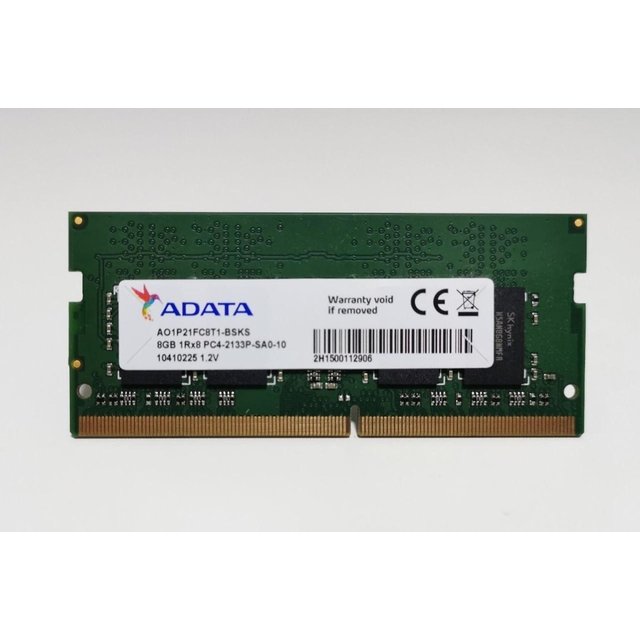 Adata 8GB 1Rx8 PC4-2133P-SA0-10