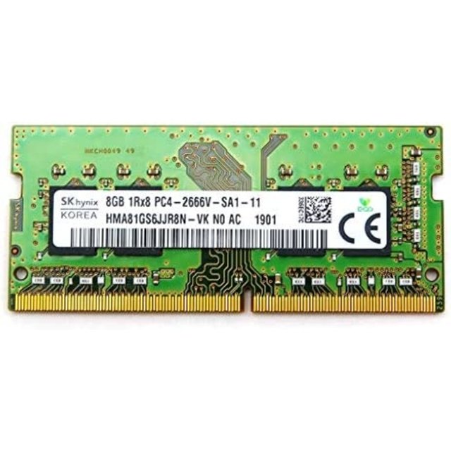 SK Hynix 8GB 1Rx8 PC4-2666V-SA1-11