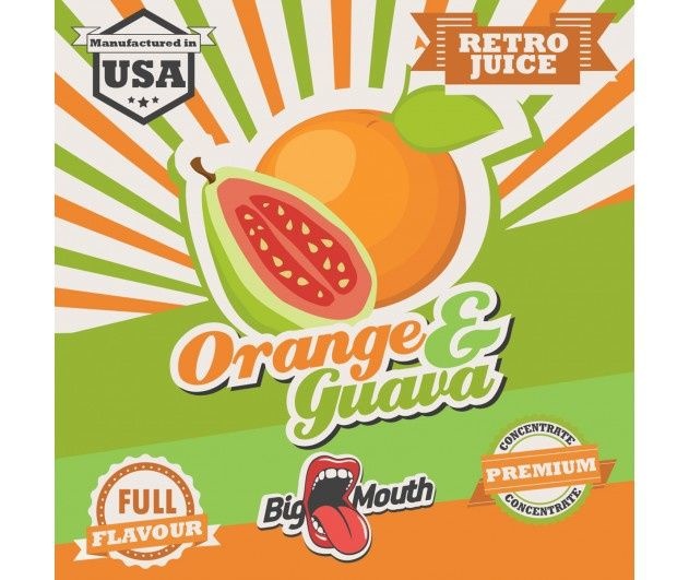 Big Mouth Retro Juice Aroma - Orange & Guava