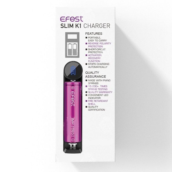 Efest Slim K1 oplader