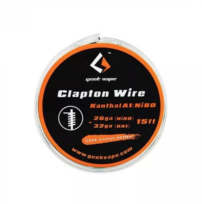 GeekVape Clapton Kanthal KA1/Ni80 Wire - 15ft