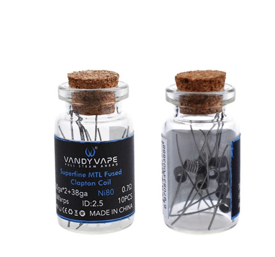 Vandy Vape Superfine MTL Clapton Coils (10pcs)