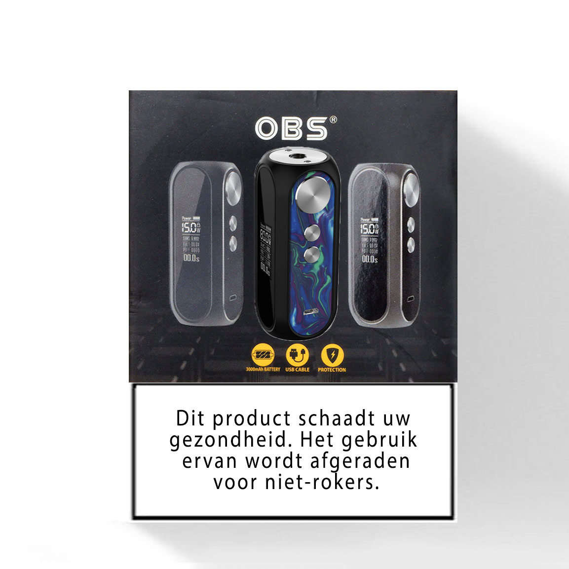 OBS Cube Mod - 3000mAh