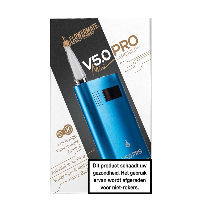 Flowermate V5.0s Pro  Dry Herb Vaporizer - 1800mAh