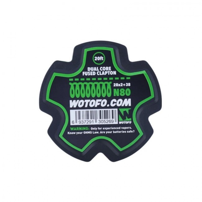 Wotofo Fused Clapton Draad - 20ft