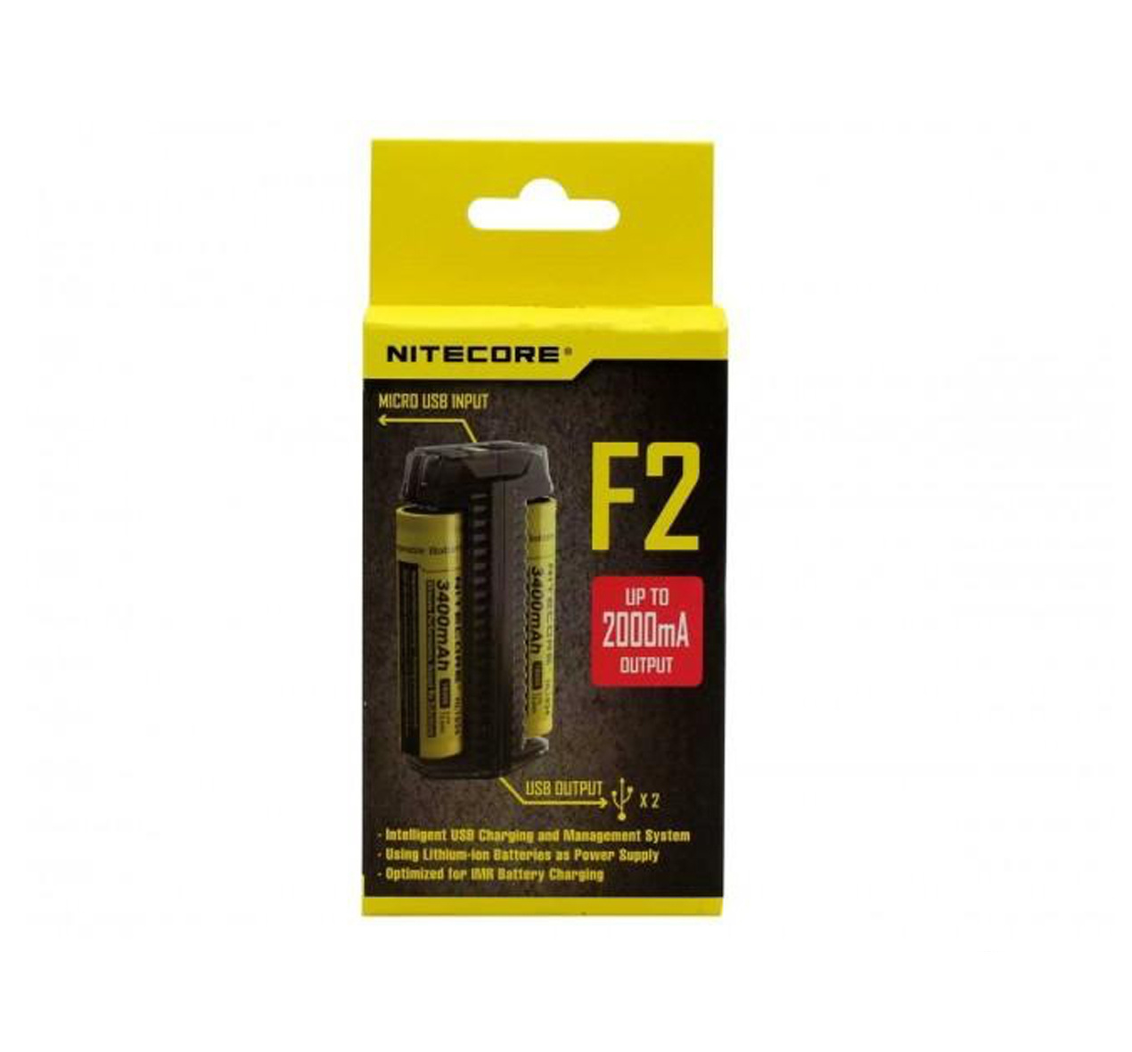 Nitecore F2 oplader