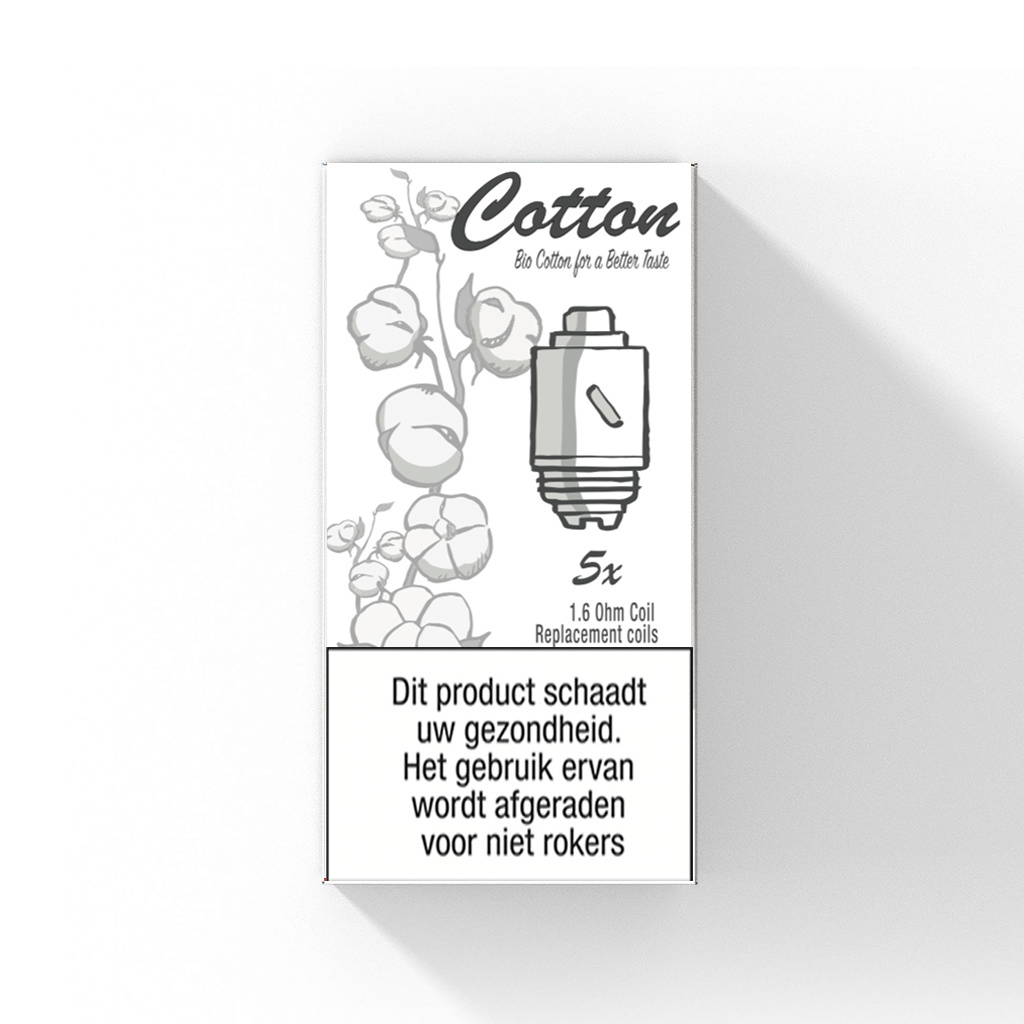 Cotton Bio Coils - 5Pcs