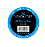 Vandy Vape - SS Clapton Wire SS316L/26ga+30ga - 10ft