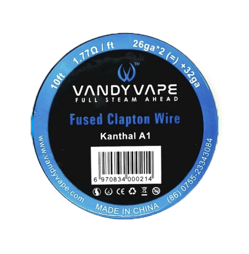 Vandy Vape - KA1 Fused ClaptonWire KA1/26ga*2(=)+32ga 10ft