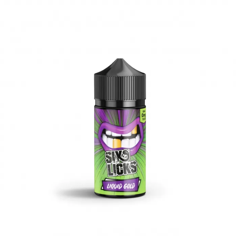 Six Licks - Liquid Gold - 50ML