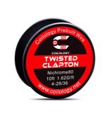 Coilology Prebuilt Wire - Twisted Nichrome80  /FT 4-28 - 10FT