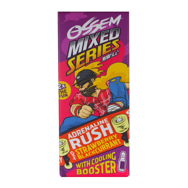 Ossem Mixed Series- Adrenaline Rush (Strawberry Blackcurrant)