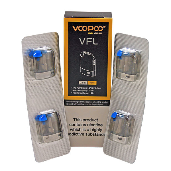 VOOPOO VFL Replacement Pod 4pcs