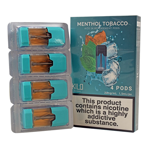 Kilo 1K - Menthol Tobacco Pods 4pcs