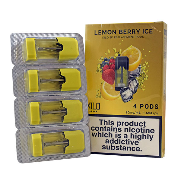 Kilo 1K - Lemon Berry Ice Pods 4pcs