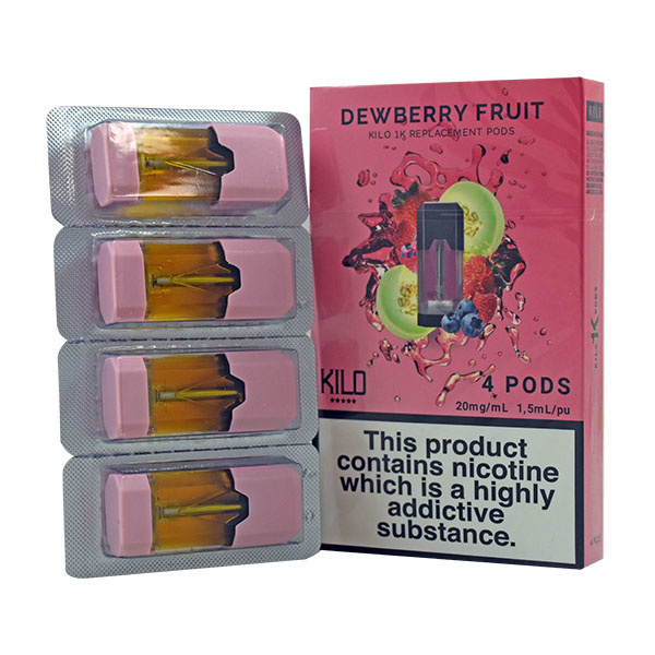 Kilo 1K - Dewberry Fruit Pods 4pcs