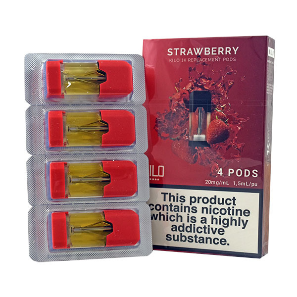 Kilo 1K - Strawberry  Pods  4pcs