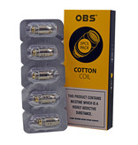 OBS Cube Cotton Coils - 5pcs