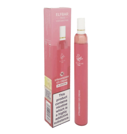 Elf Bar T600 Disposable Device - Strawberry Ice Cream