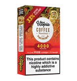 Utopia NanoStix Pods- Coffee Hazelnut 4000puff - 4Pcs